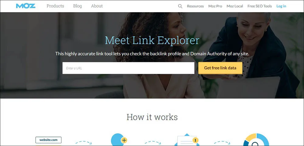 Moz Link Explorer