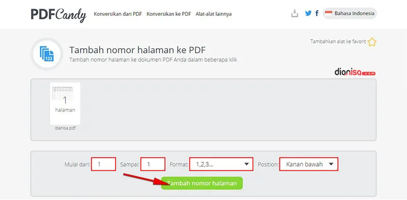 Page Number - PDFCandy