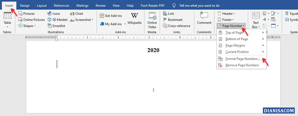 1 Atur Format Halaman