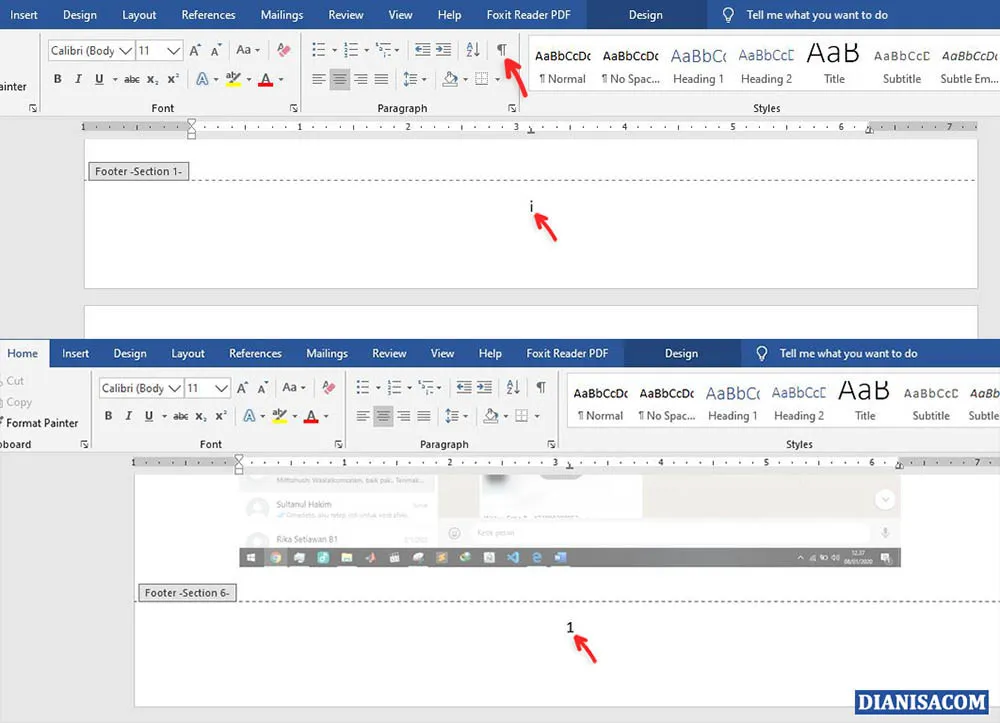 8 Tampilan Halaman Berbeda Otomatis