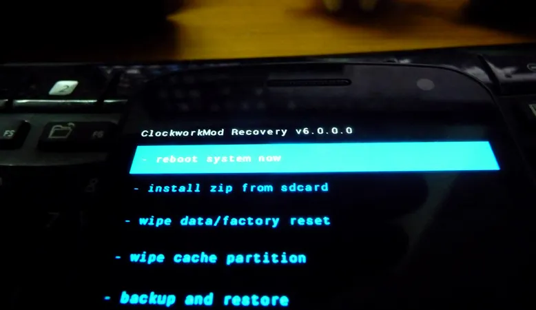 Flash ulang HP Android