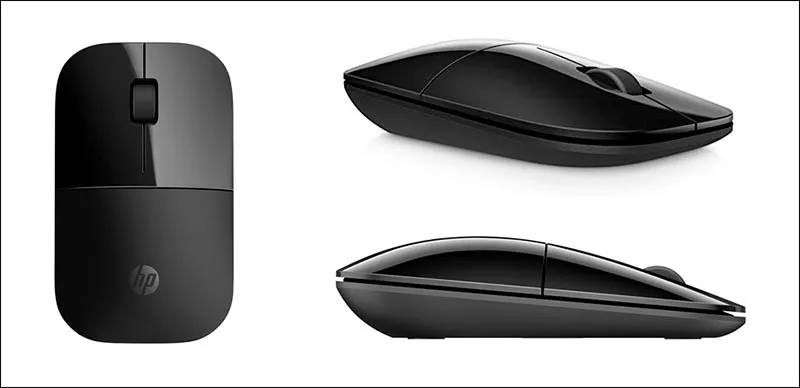 HP Z3700 Black Wireless Mouse