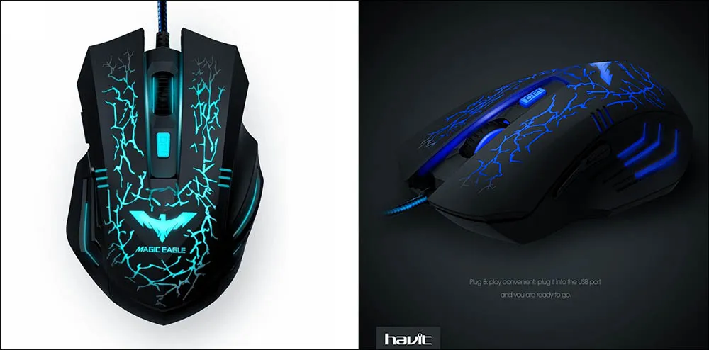 Mouse Gaming Havit HV-MS672 Ergonomic