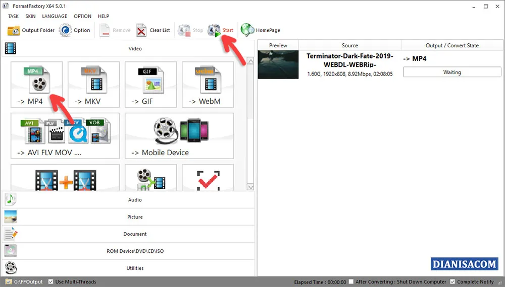 Cara Mengubah MKV ke MP4 di Laptop