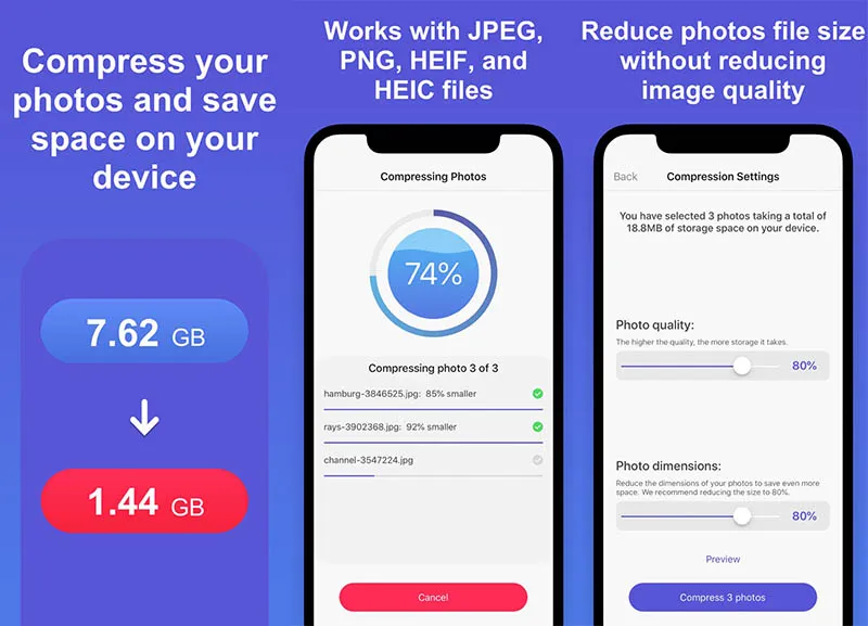 Compress Photo Picture iOS