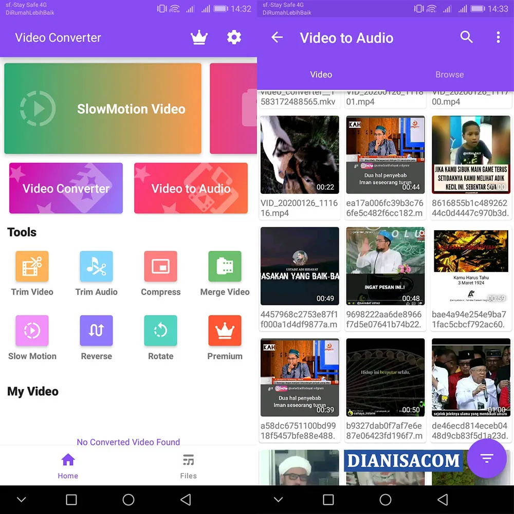 1 Convert Video MP4 ke MP3 di Android