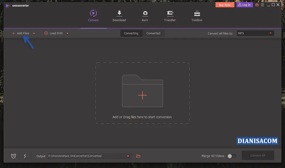 1 Mengubah MP4 ke MP3 Offline