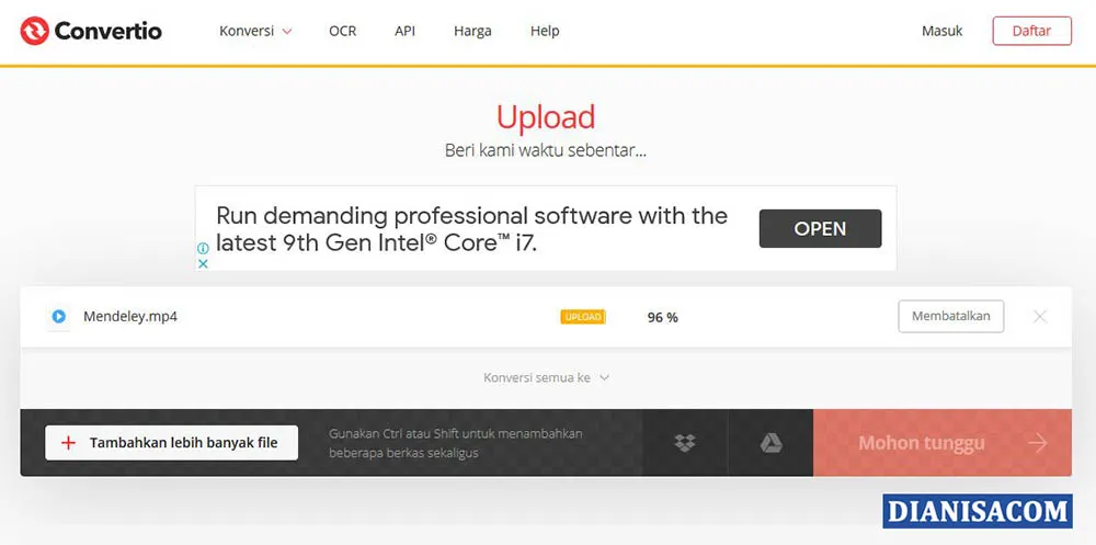 3 Konversi MP4 ke MP3 Online
