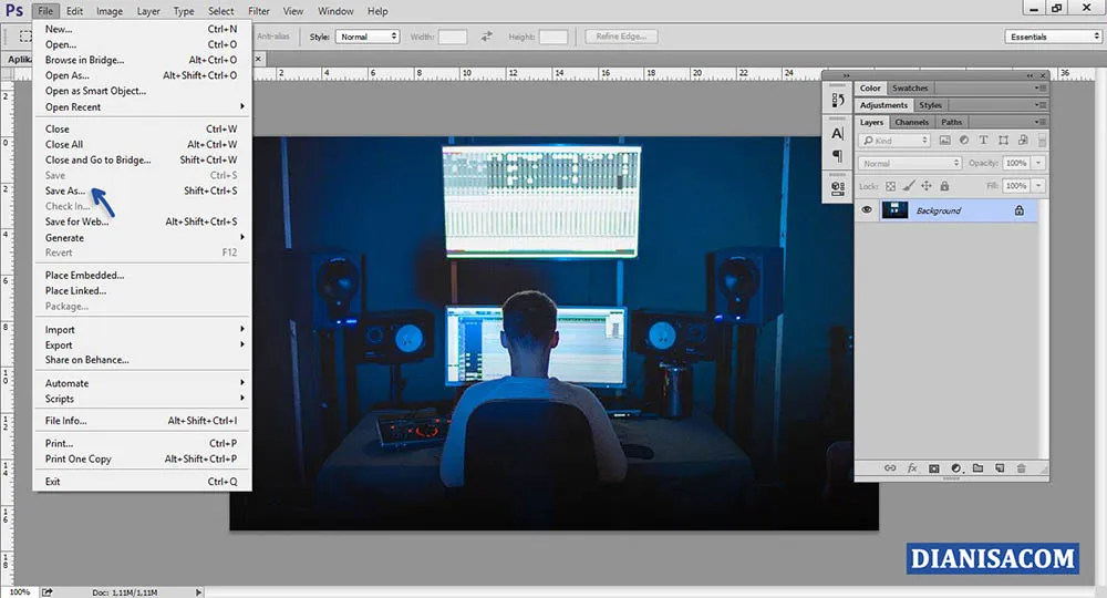 3 Mengecilkan Ukuran Gambar Photoshop
