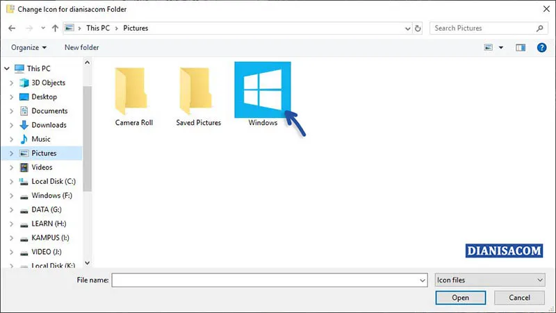 2 Kostum Icon Folder Windows 7
