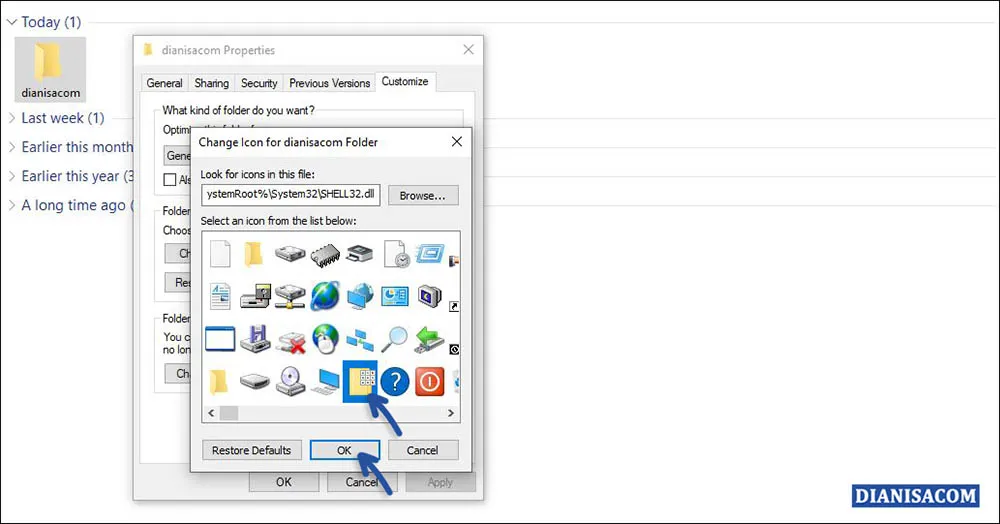 3 Ganti Icon Folder Windows 10