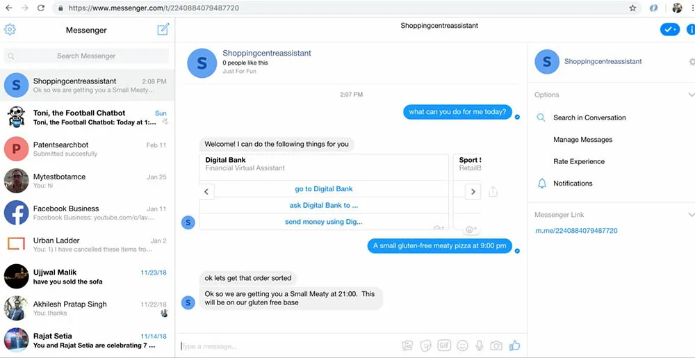 Messenger Web