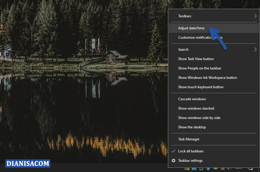 1 Buka Adjust Date Time Windows 10