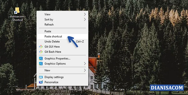 2 Paste Shortcut file desktop Windows