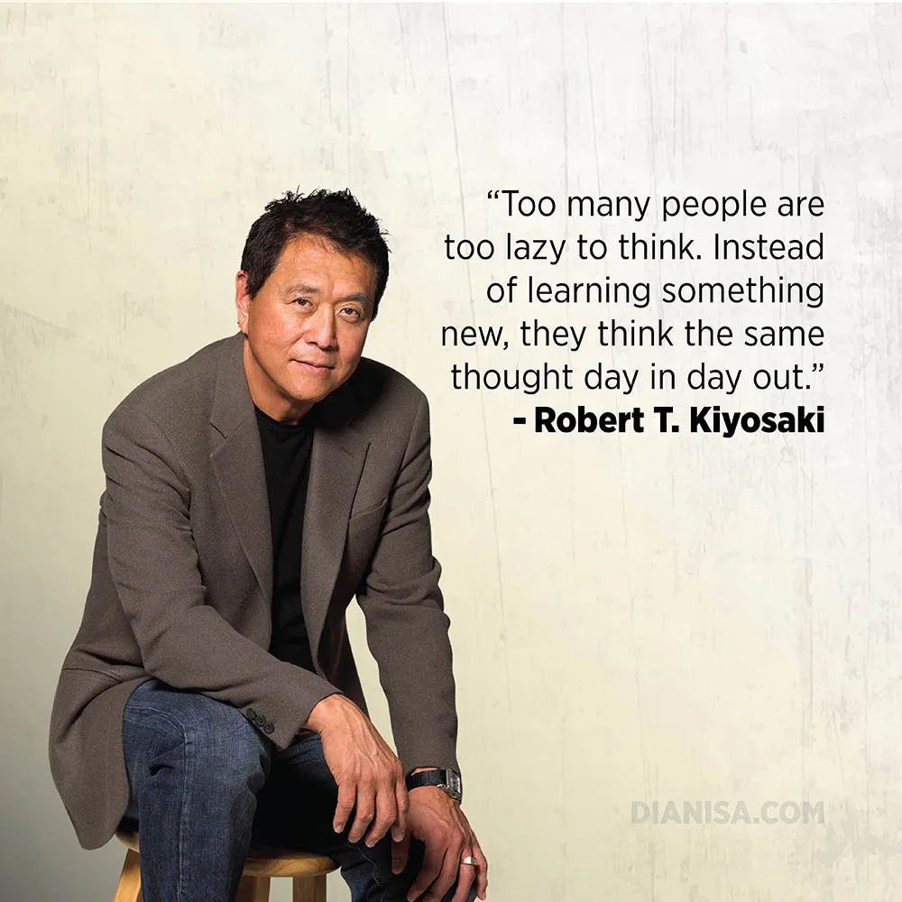 Kata Kata Bisnis Robert Kiyosaki