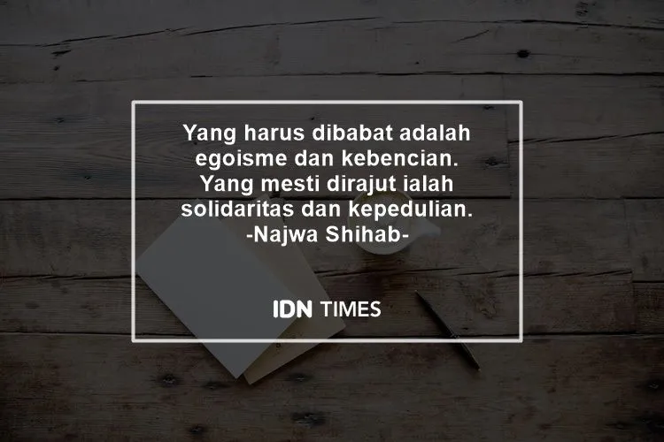 Kata Kata Solidaritas Anak Muda