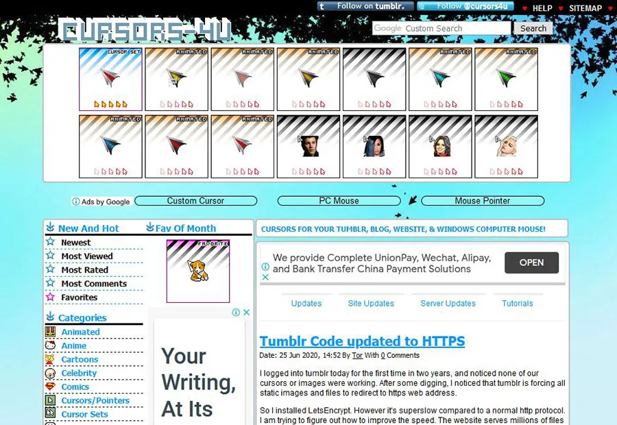 cursors-4u.com