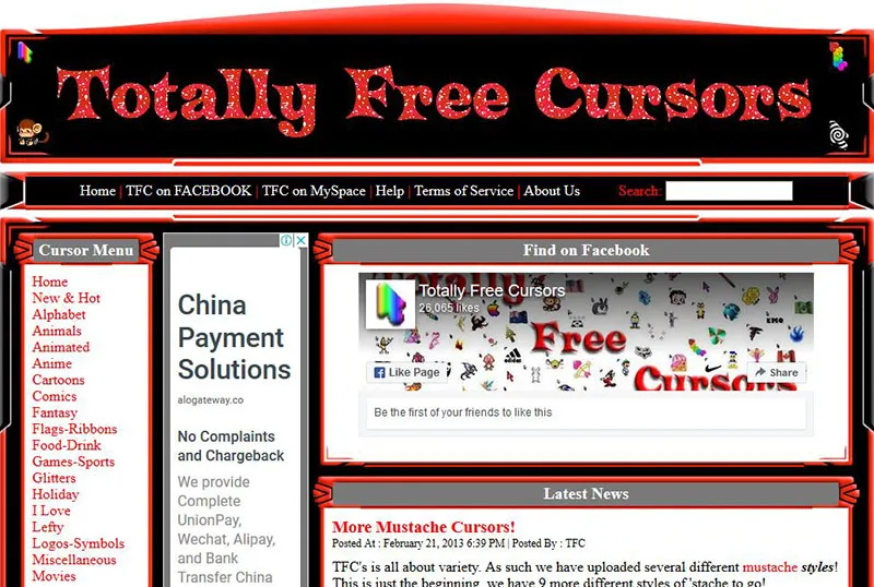 totallyfreecursors.com