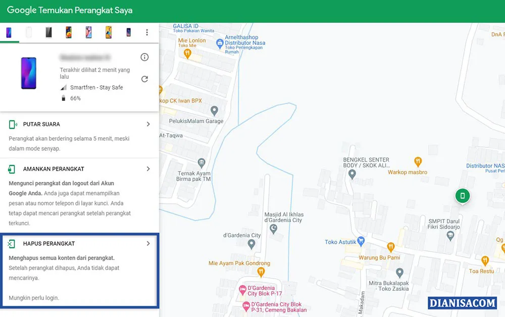 1 Gunakan Find My Device