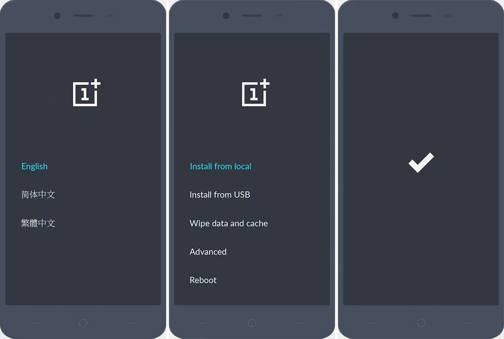 2 Flashing OnePlus dari Recovery Mode