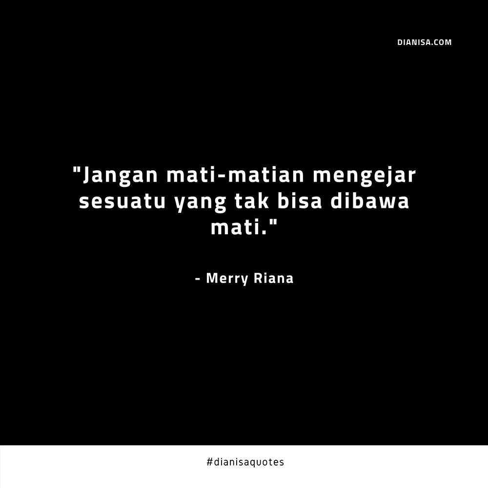 Kata Kata Kematian Marry Riana
