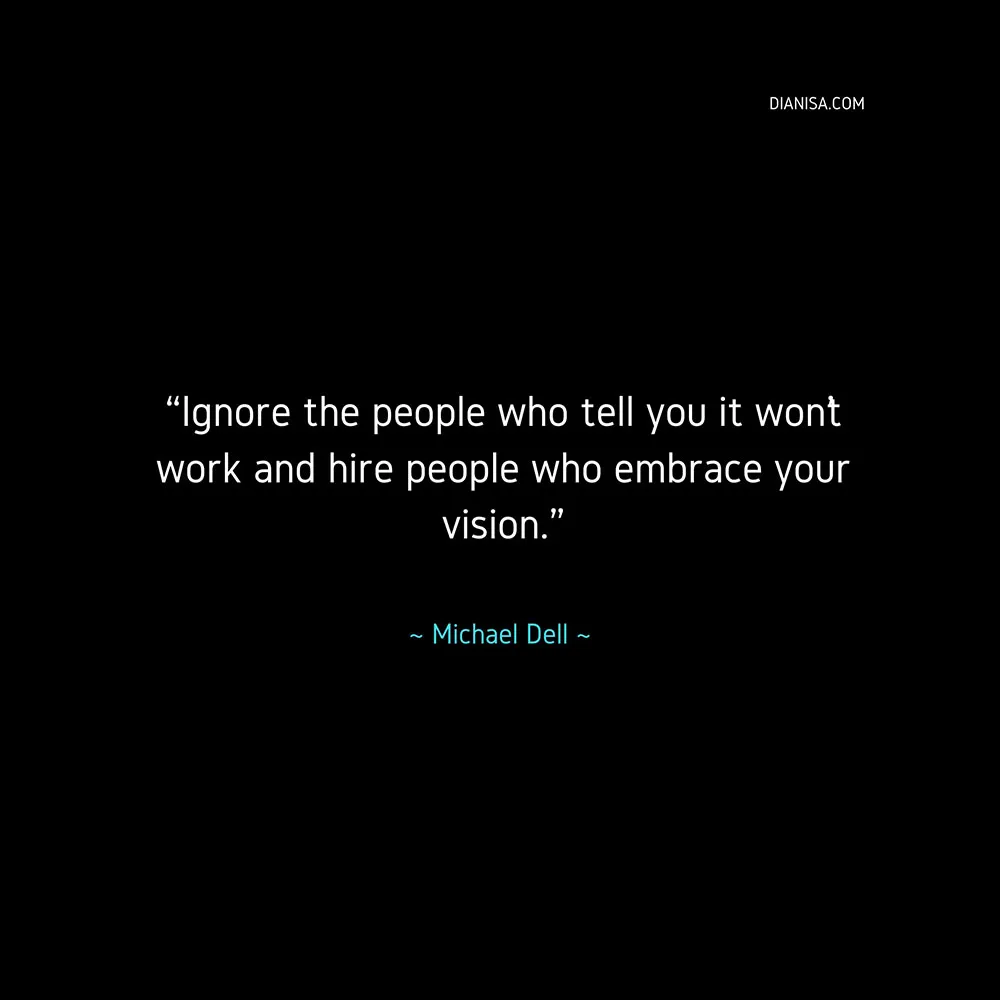 Kata Kata Motivasi Michael Dell