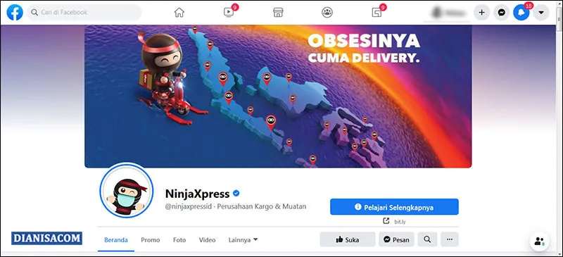 Komplain Media Sosial Ninja