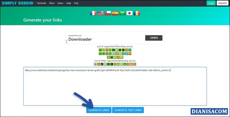 Copy Paste Simply Debrid