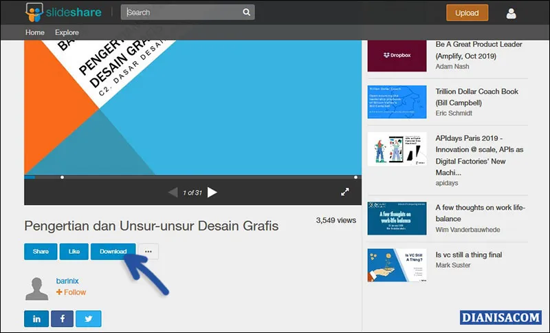 Download SlideShare Dengan Login
