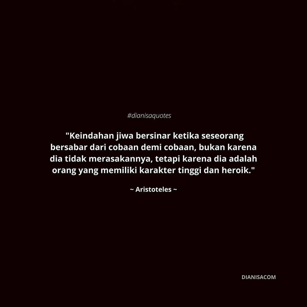 Kata Bijak Aristoteles