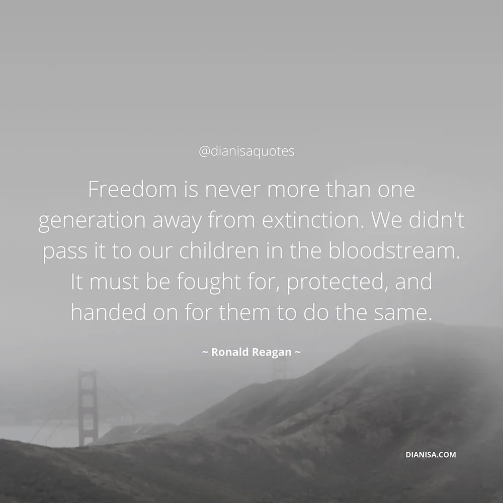 Kata Bijak Ronald Reagan