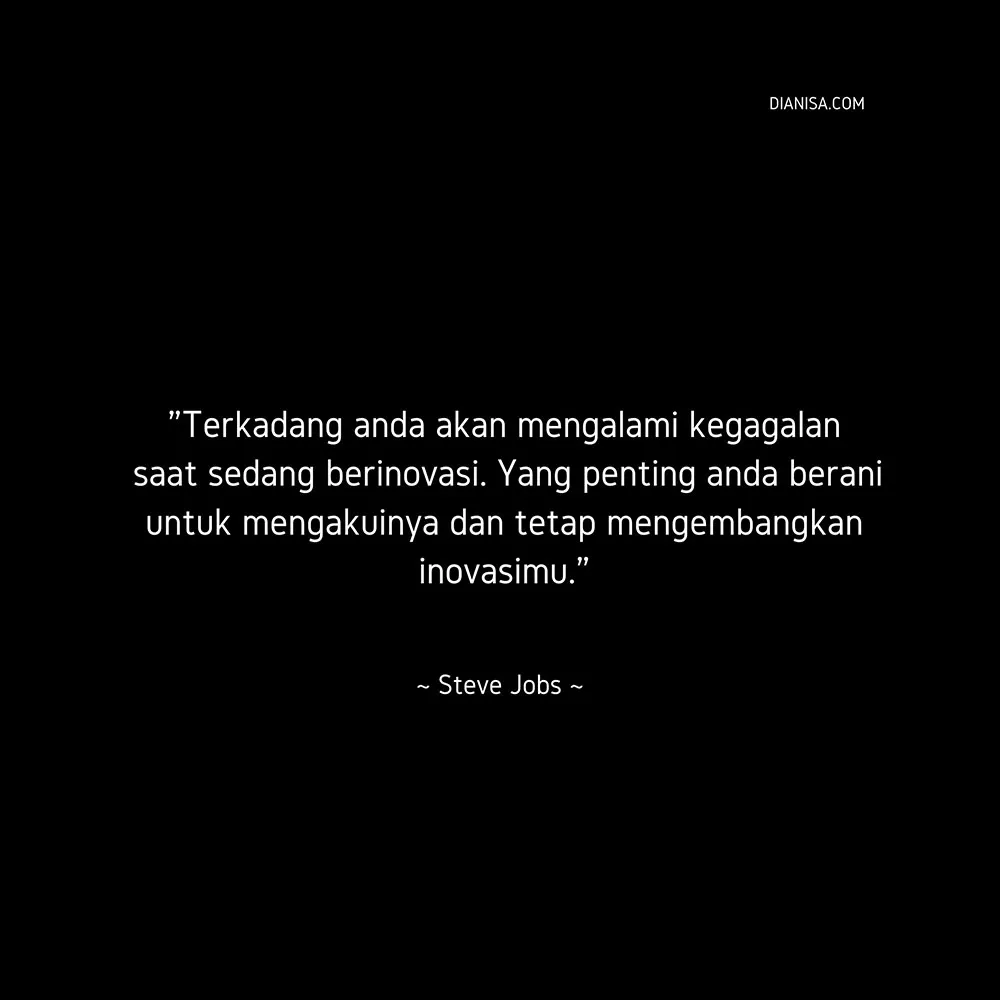 Kata Kata Semangat untuk Berinovasi