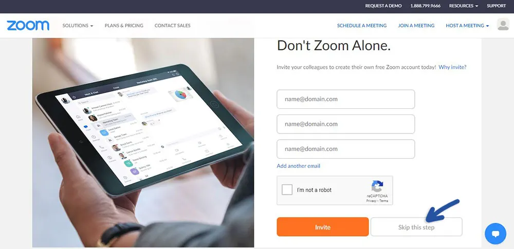 7 Hubungan dengan Kontak Zoom