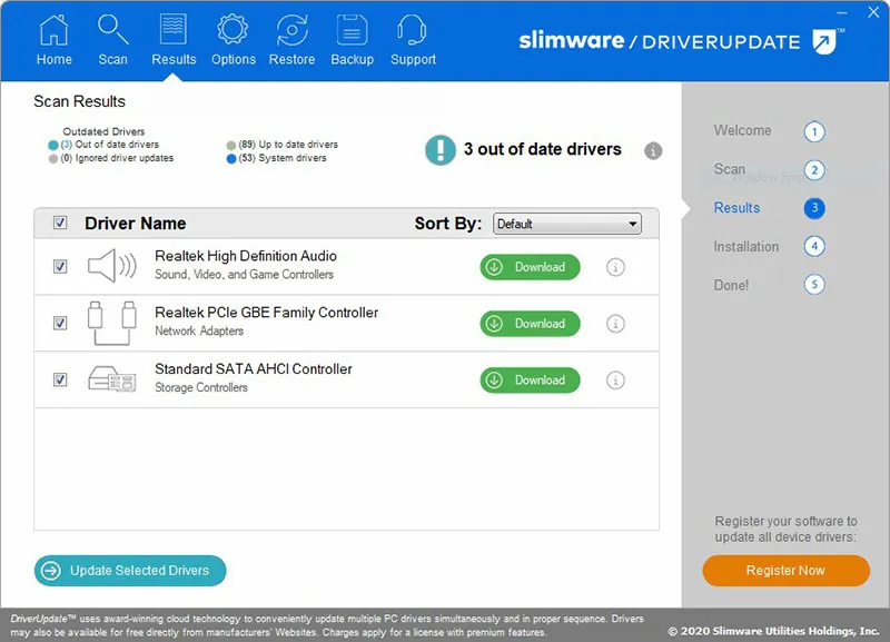 Slimware DriverUpdate