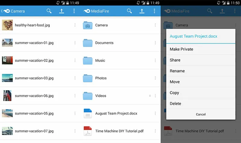 Mediafire Android