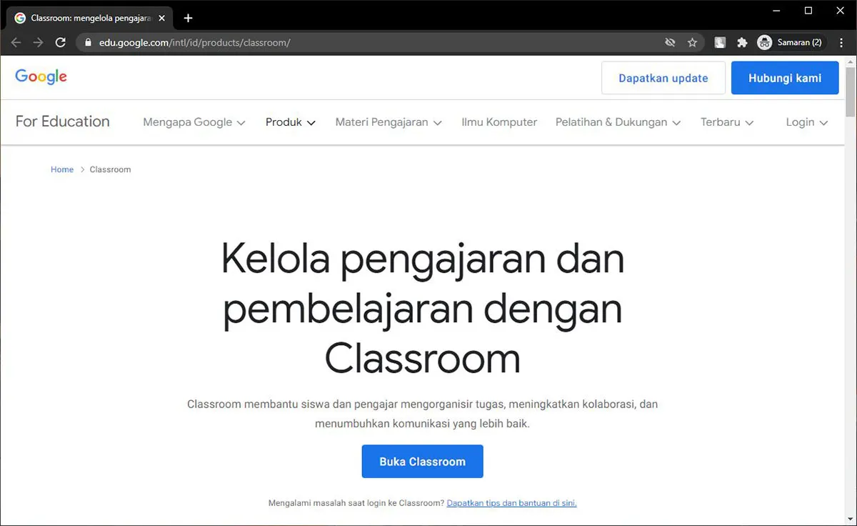 Fungsi dan Manfaat Google Classroom