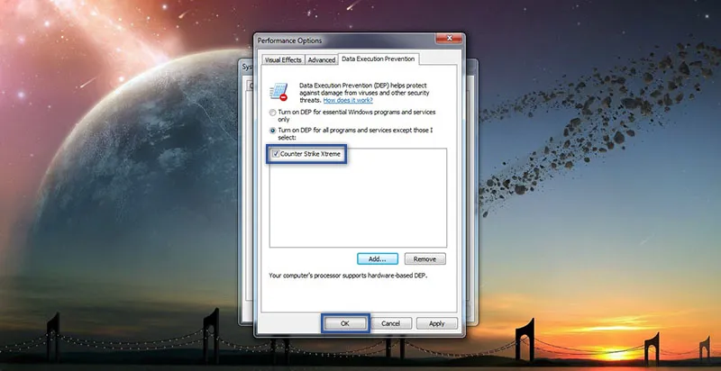 Mengatur Data Execution