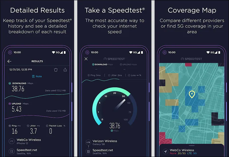 Aplikasi Speedtest