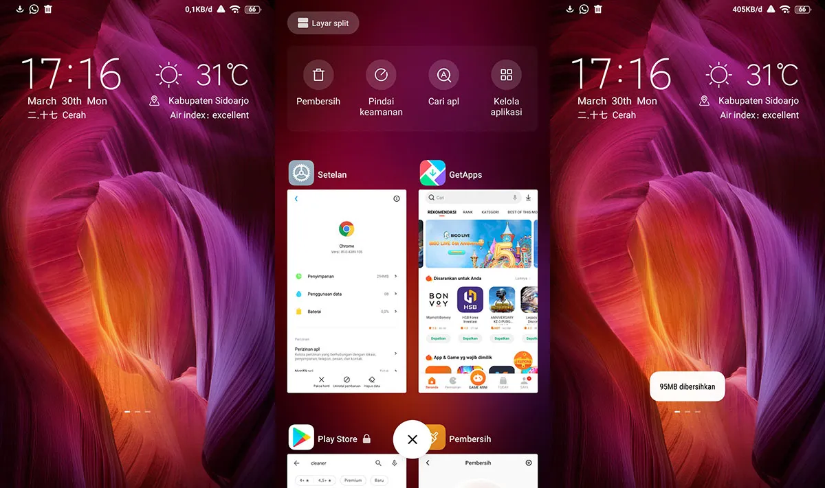 Tutup Semua Aplikasi Xiaomi