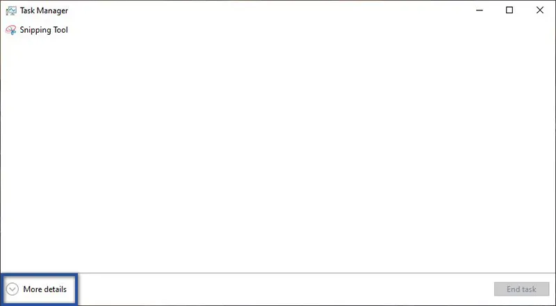 Membuka Task Manager