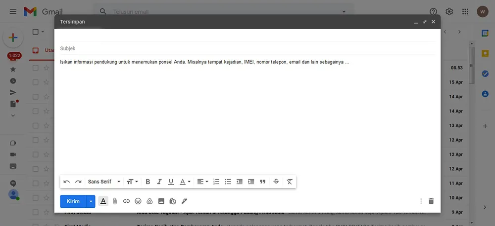 Menghubungi Operator Seluler
