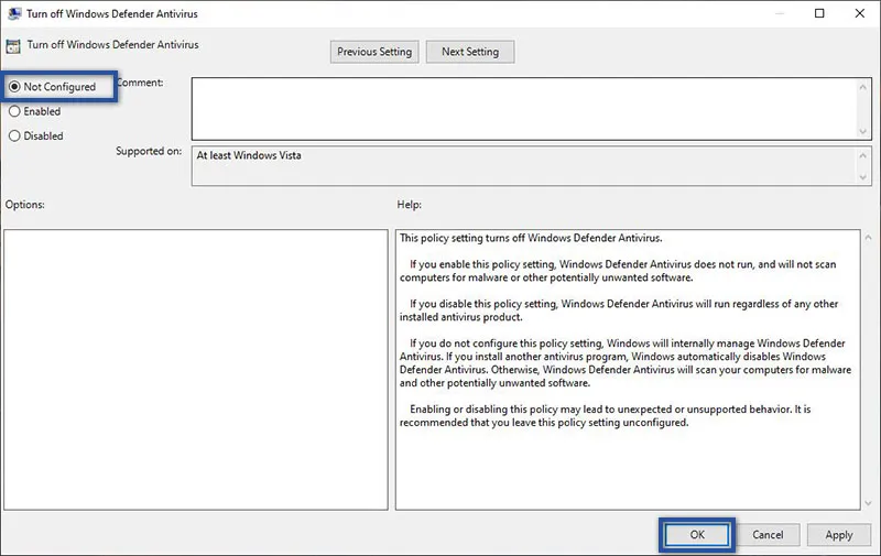 is_mega_medium Ubah Pengaturan Windows Defender