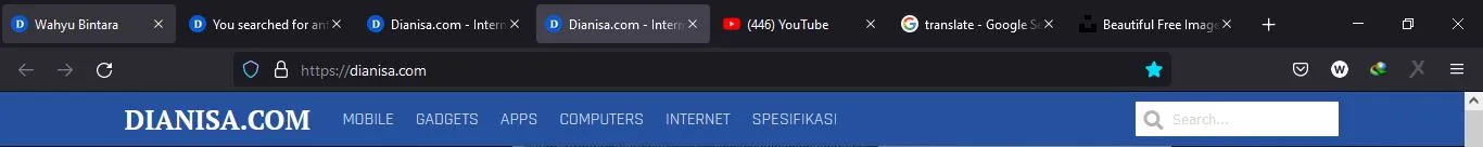 Membuka Banyak Tab Browser