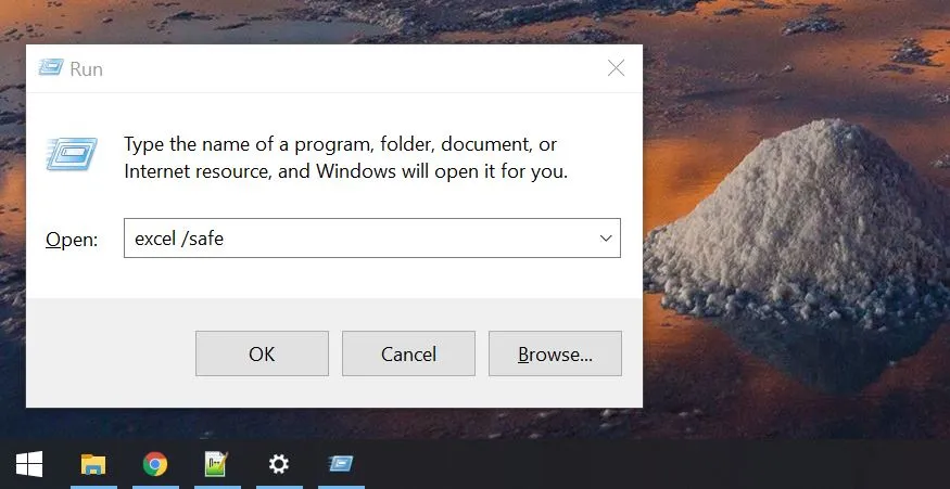 Microsoft Excel Safe Mode