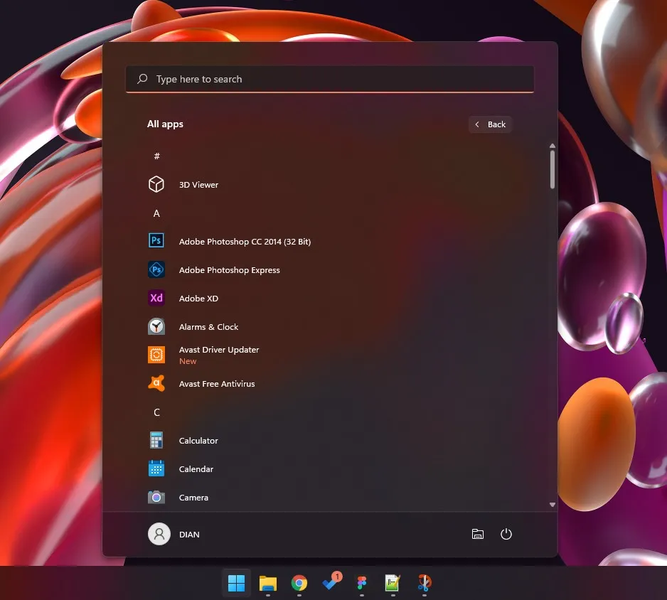4 Most used tidak lagi di Start menu