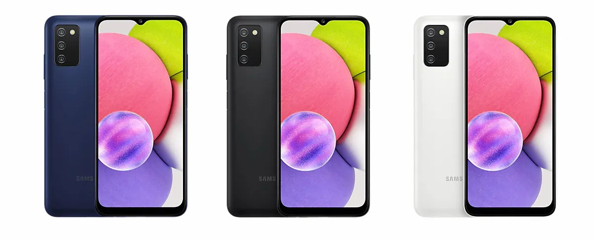 Pilihan warna Samsung Galaxy A03S