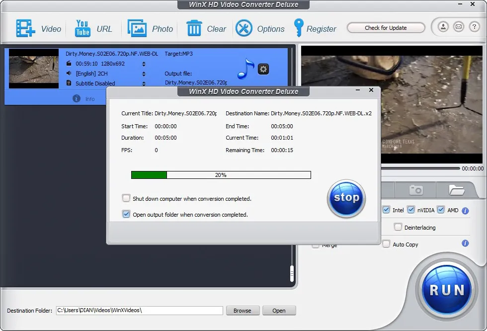4 Tunggu proses konversi