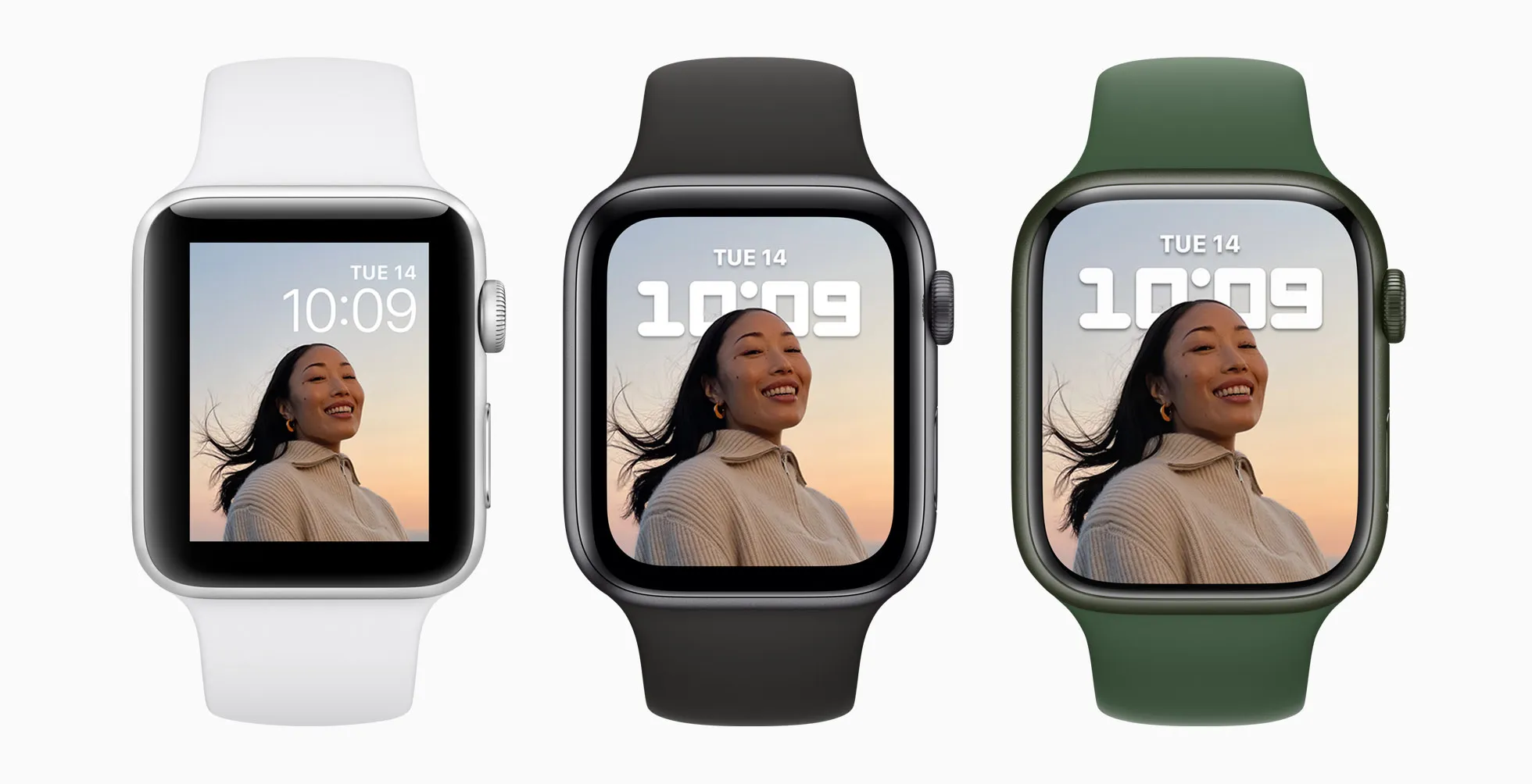 Desain dan antarmuka Apple Watch Series 7