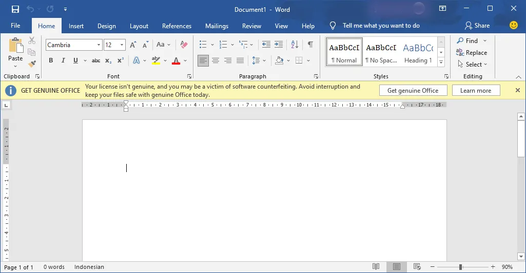 Penyebab License Office Bermasalah