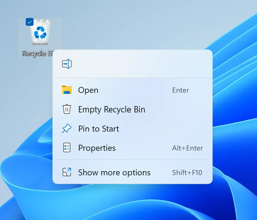 Recycle Bin Windows 11